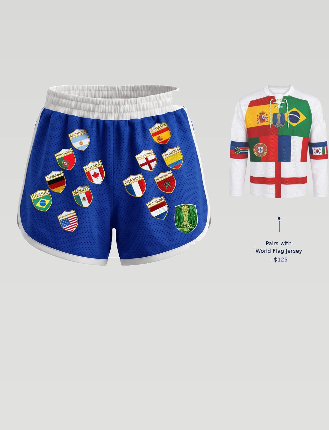 Copa de Naciones Mesh Shorts