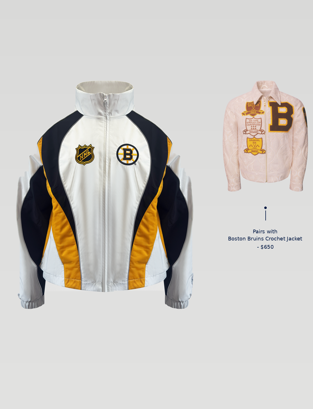 Boston Bruins Windbreaker