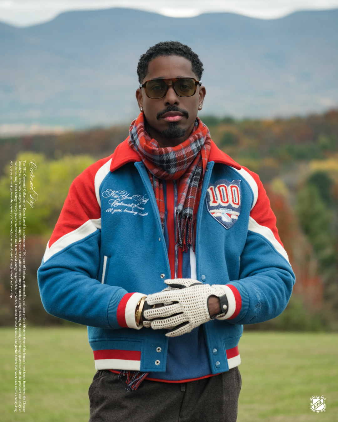 New York Rangers Centennial Varsity Jacket