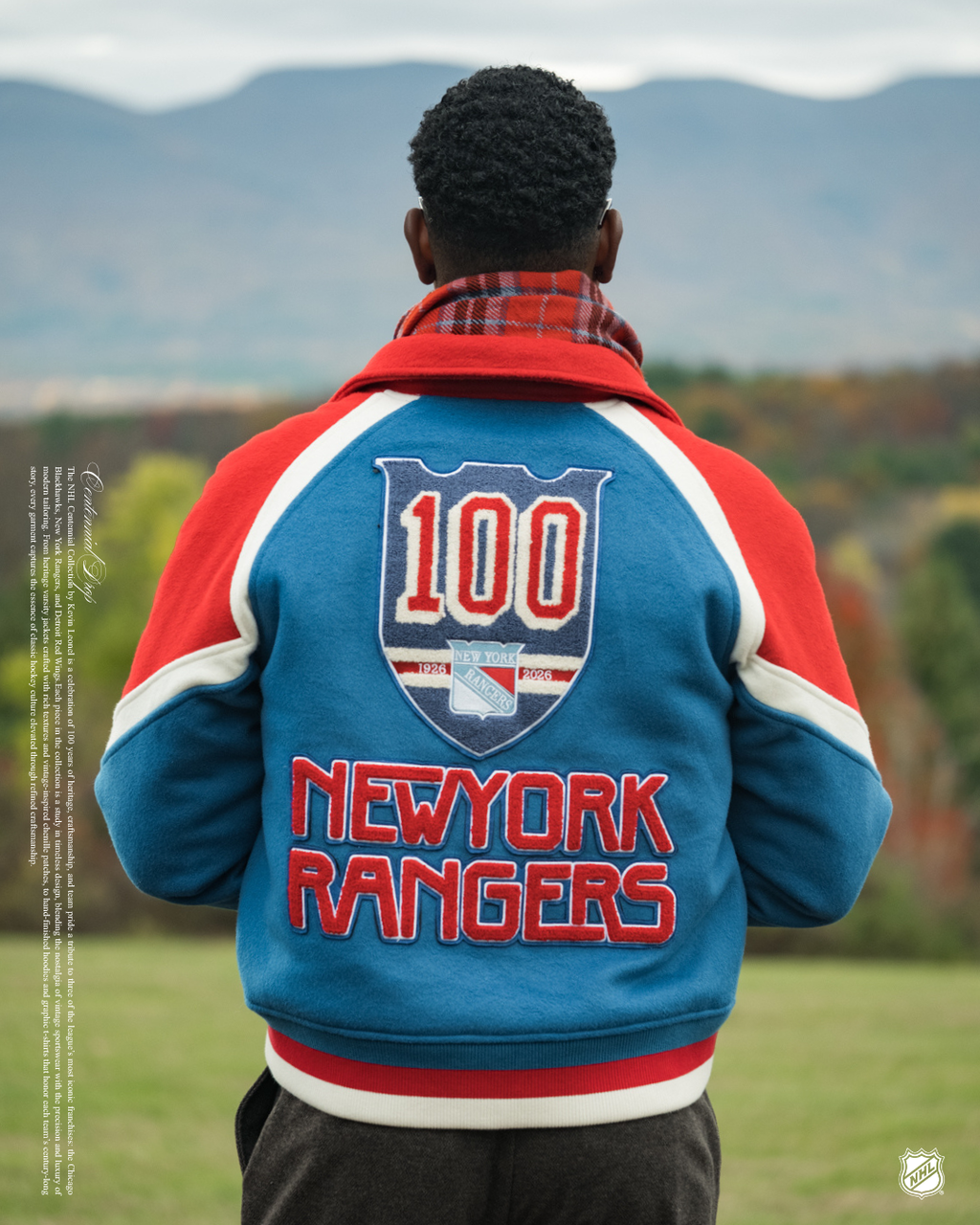 New York Rangers Centennial Varsity Jacket