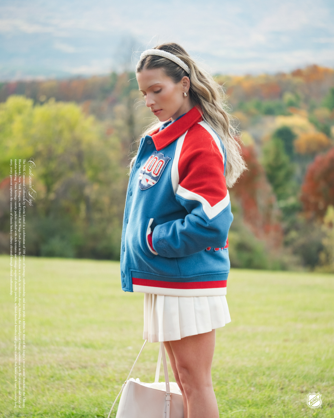 New York Rangers Centennial Varsity Jacket