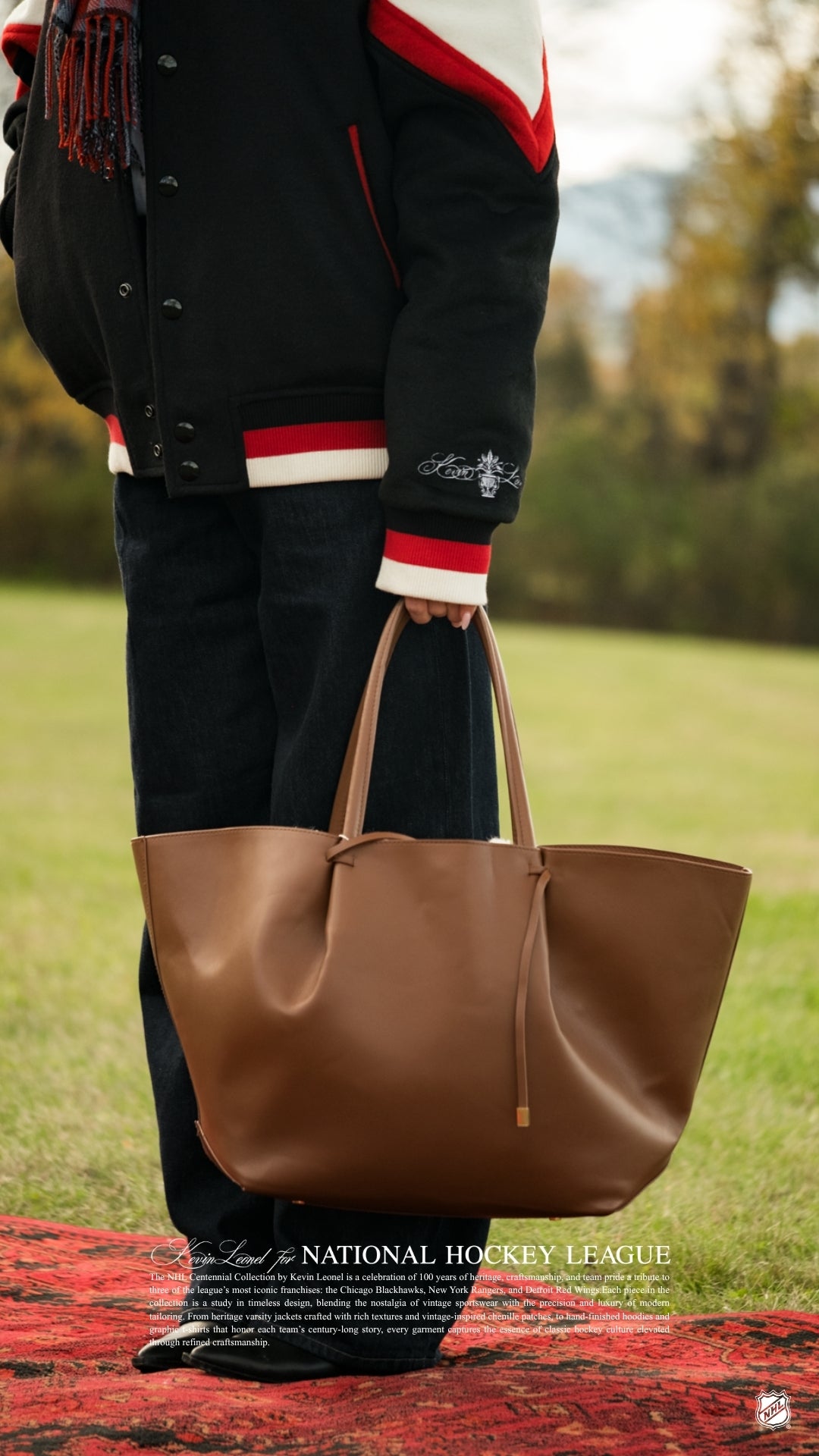 Black Hawks Centennial Varsity Jacket (Pre-Order)