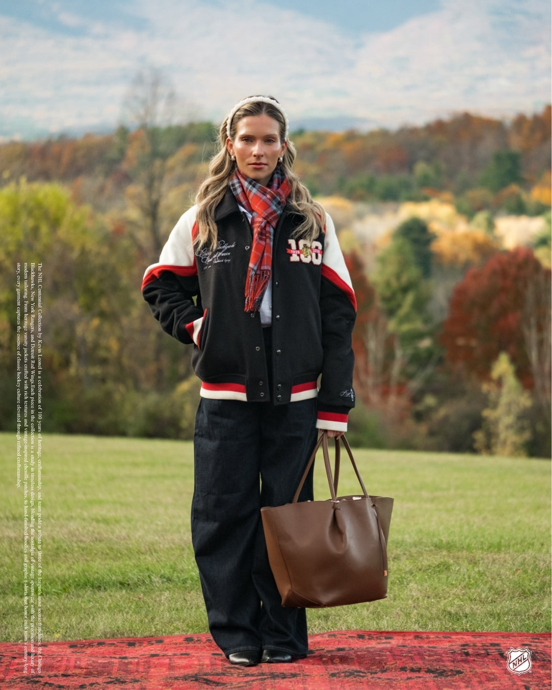 Black Hawks Centennial Varsity Jacket (Pre-Order)