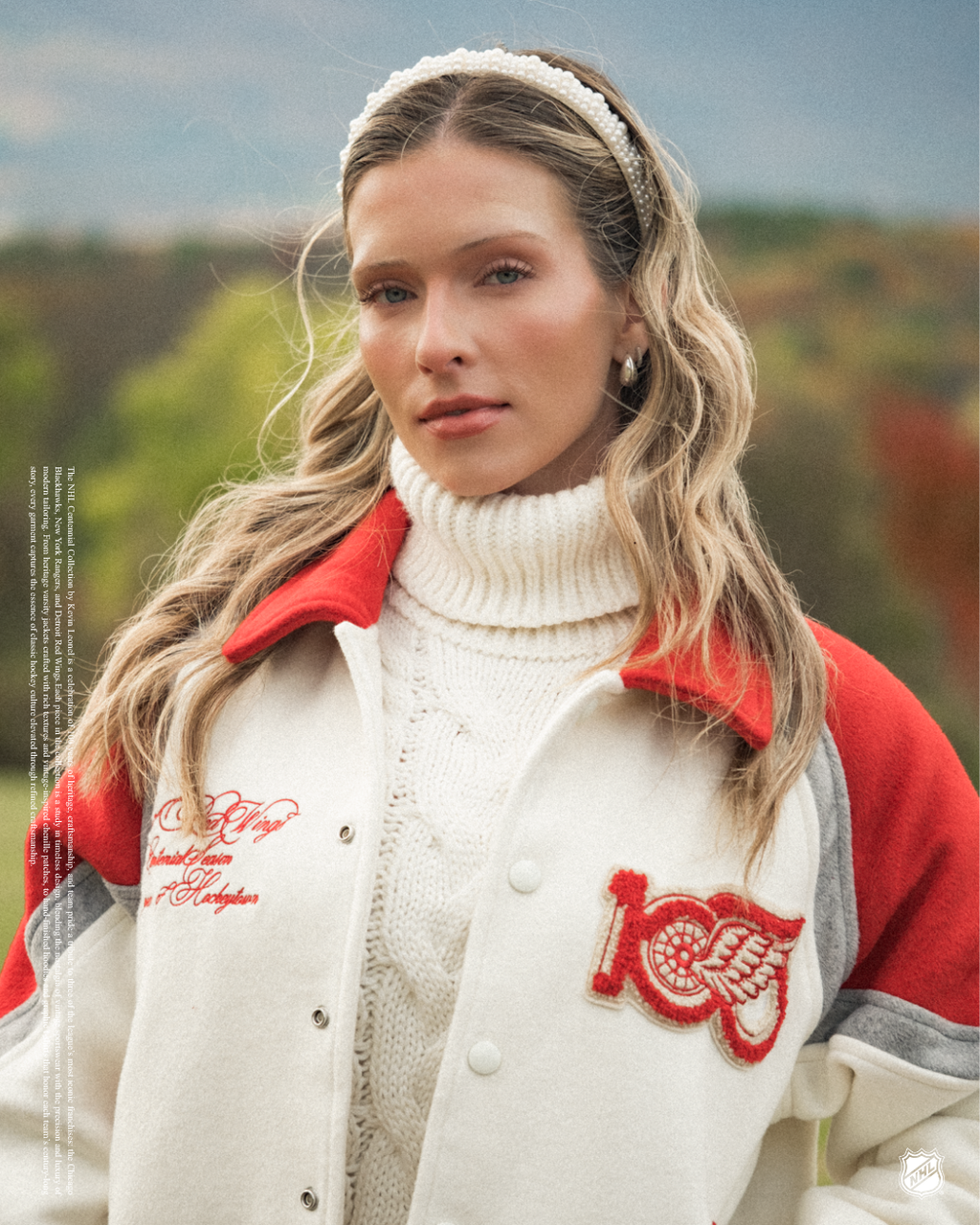 Detroit Red Wings Centennial Varsity Jacket