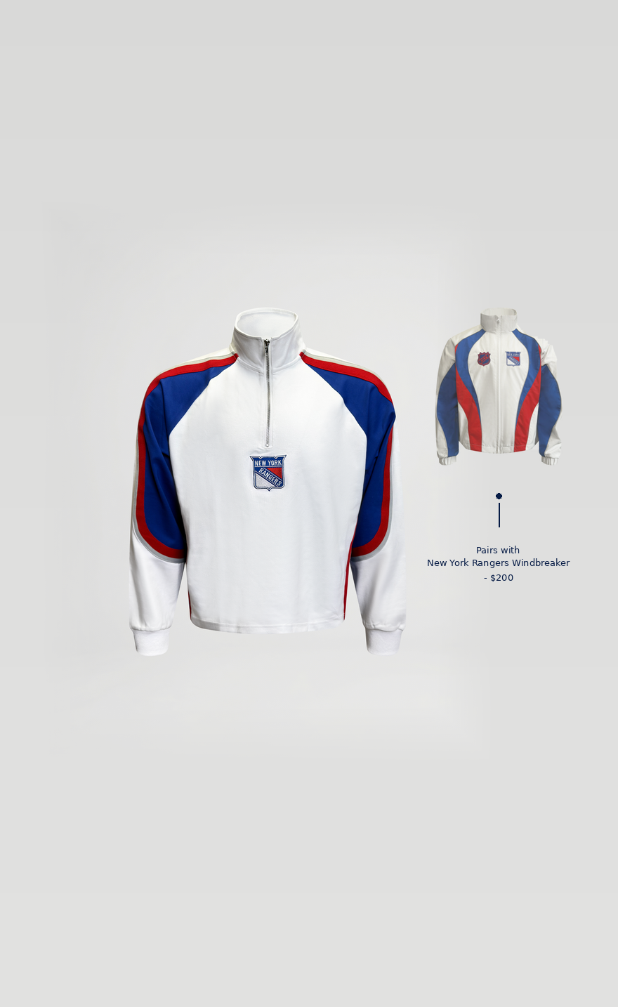 New York Rangers Quarter Zip