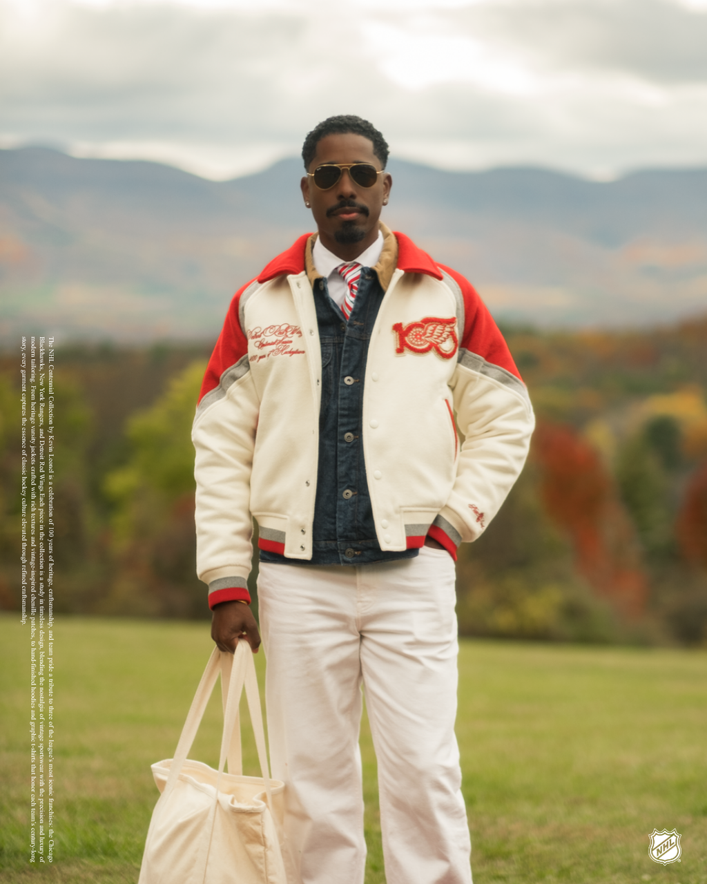 Detroit Red Wings Centennial Varsity Jacket