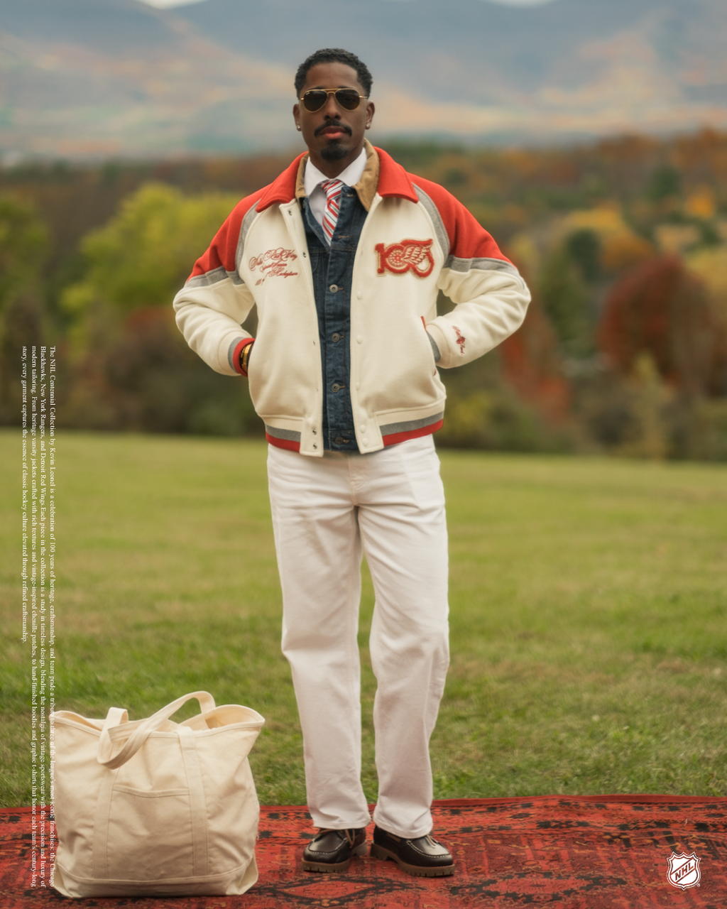 Detroit Red Wings Centennial Varsity Jacket