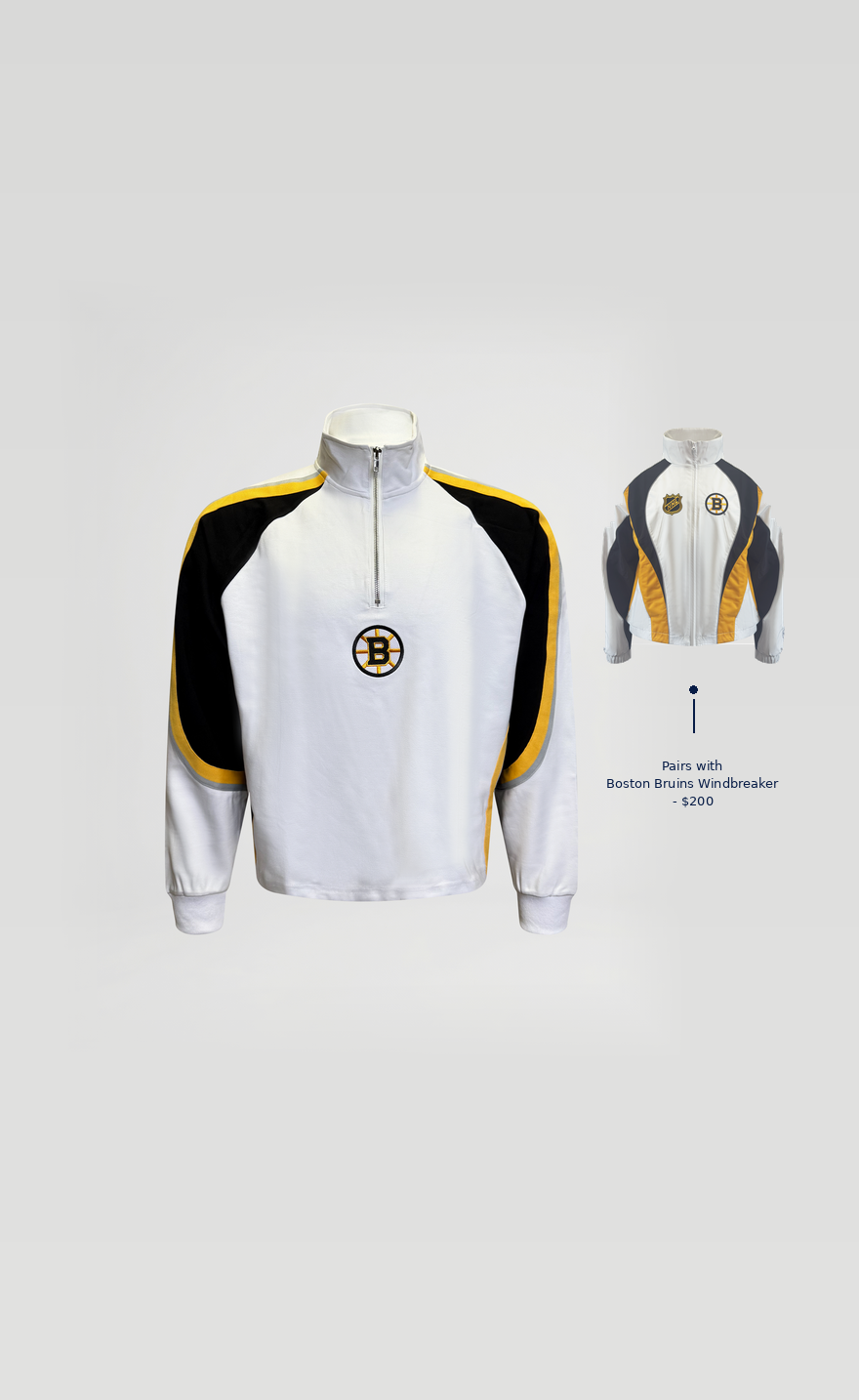 Boston Bruins Quarter Zip