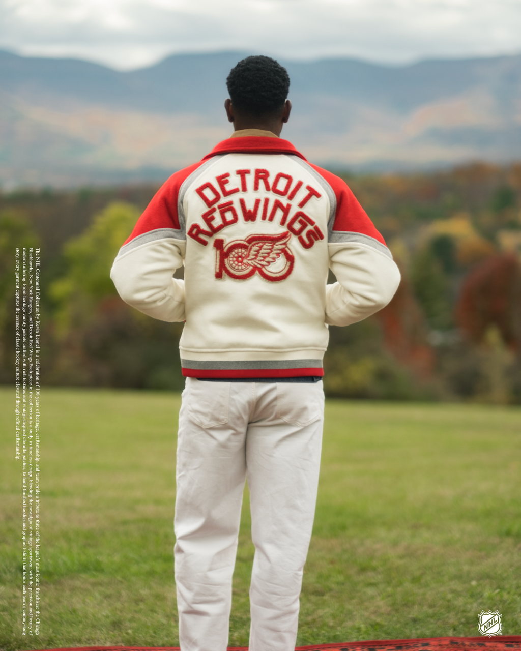 Detroit Red Wings Centennial Varsity Jacket