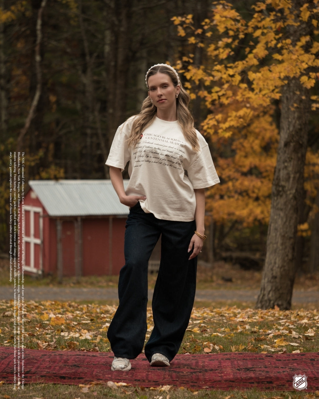 Black Hawks Centennial T-Shirt (Pre-Order)