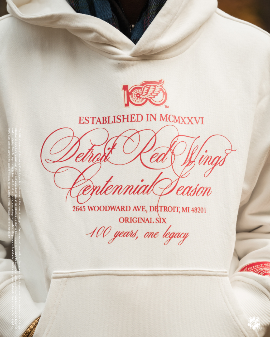 Detroit Red Wings Centennial Hoodie