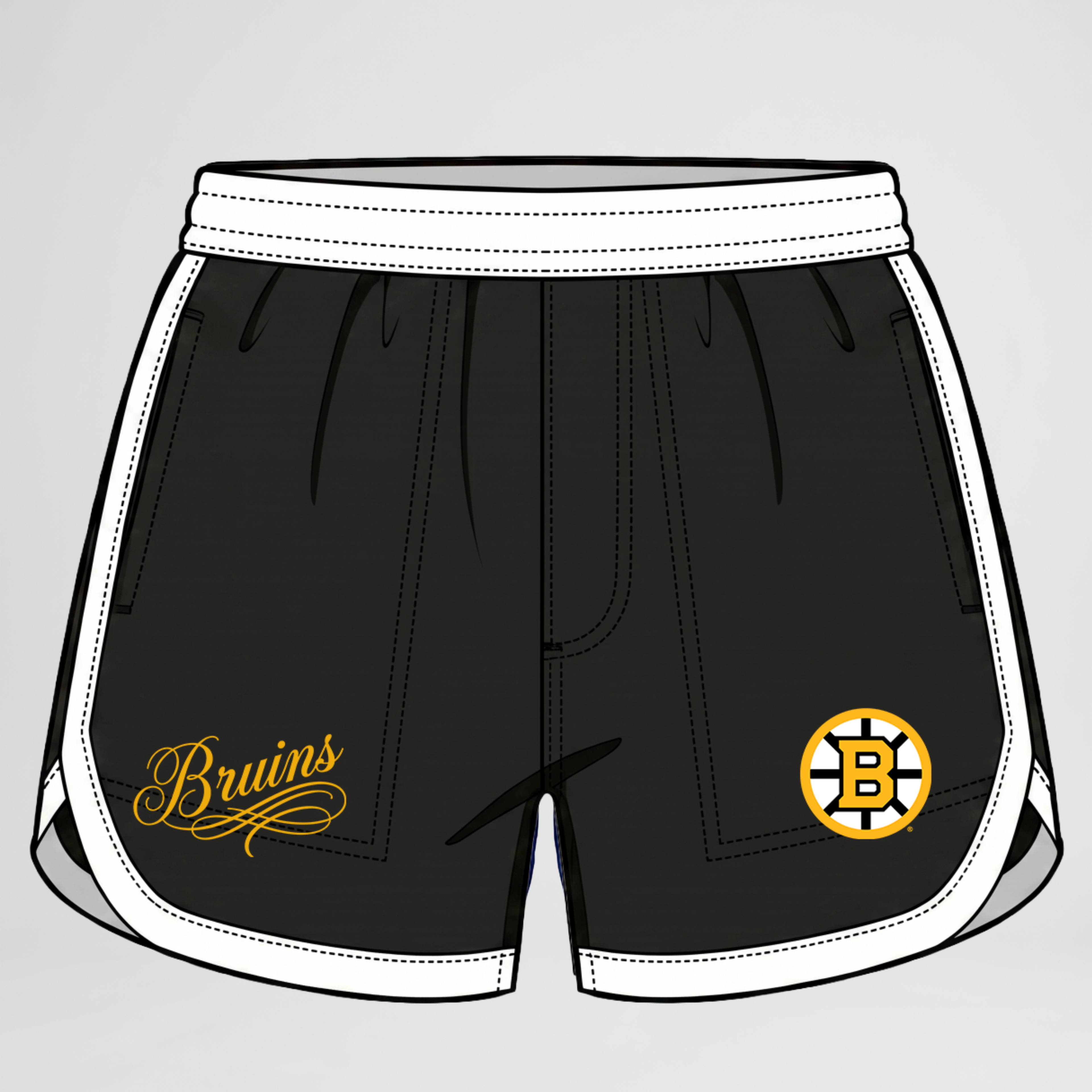 Boston Bruins Gym Shorts