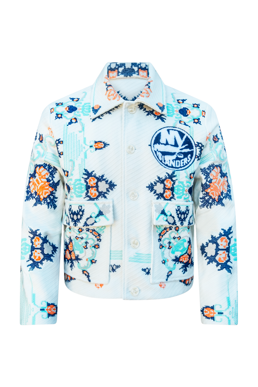 Islanders Cross Stitch Jacket