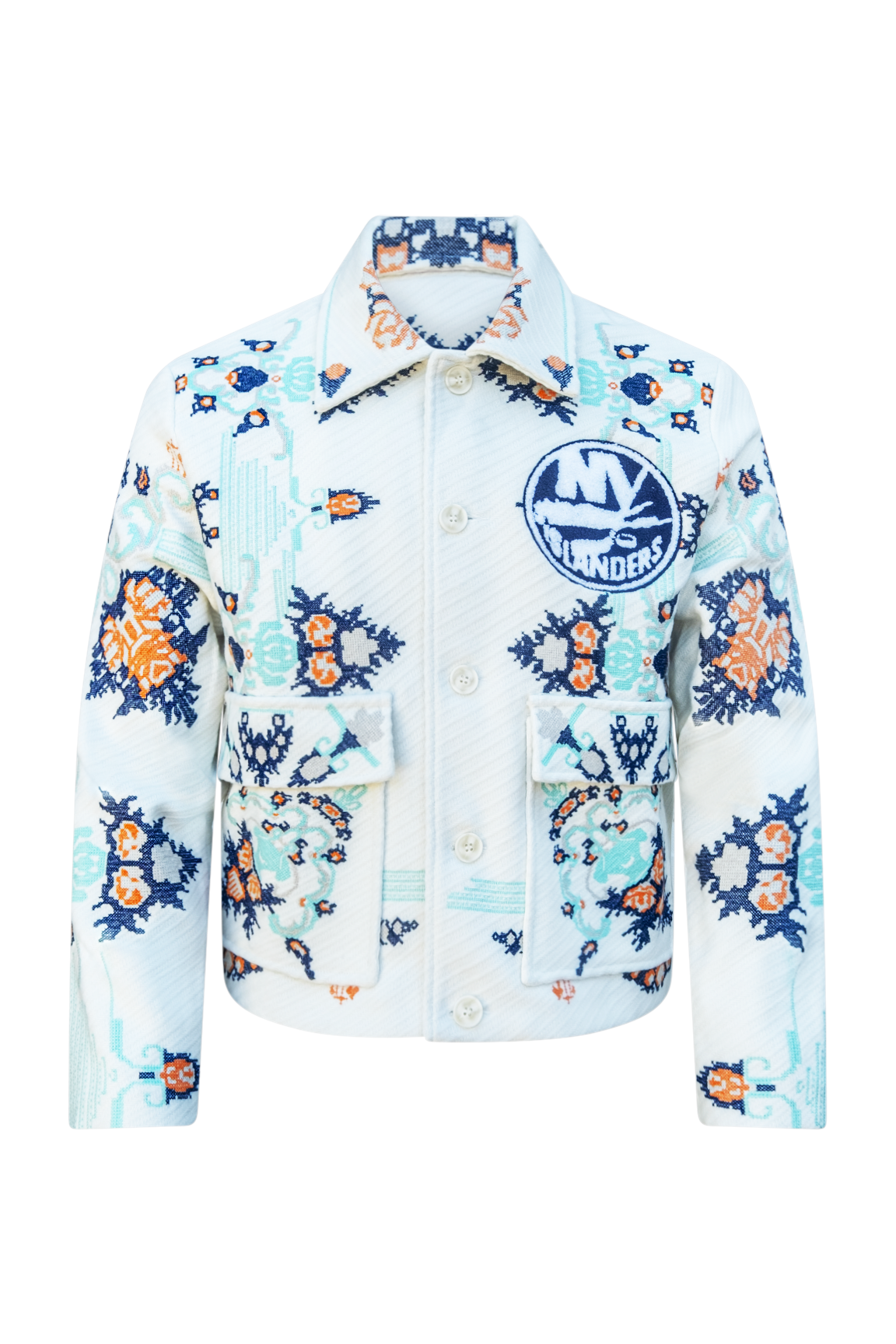 Islanders Cross Stitch Jacket