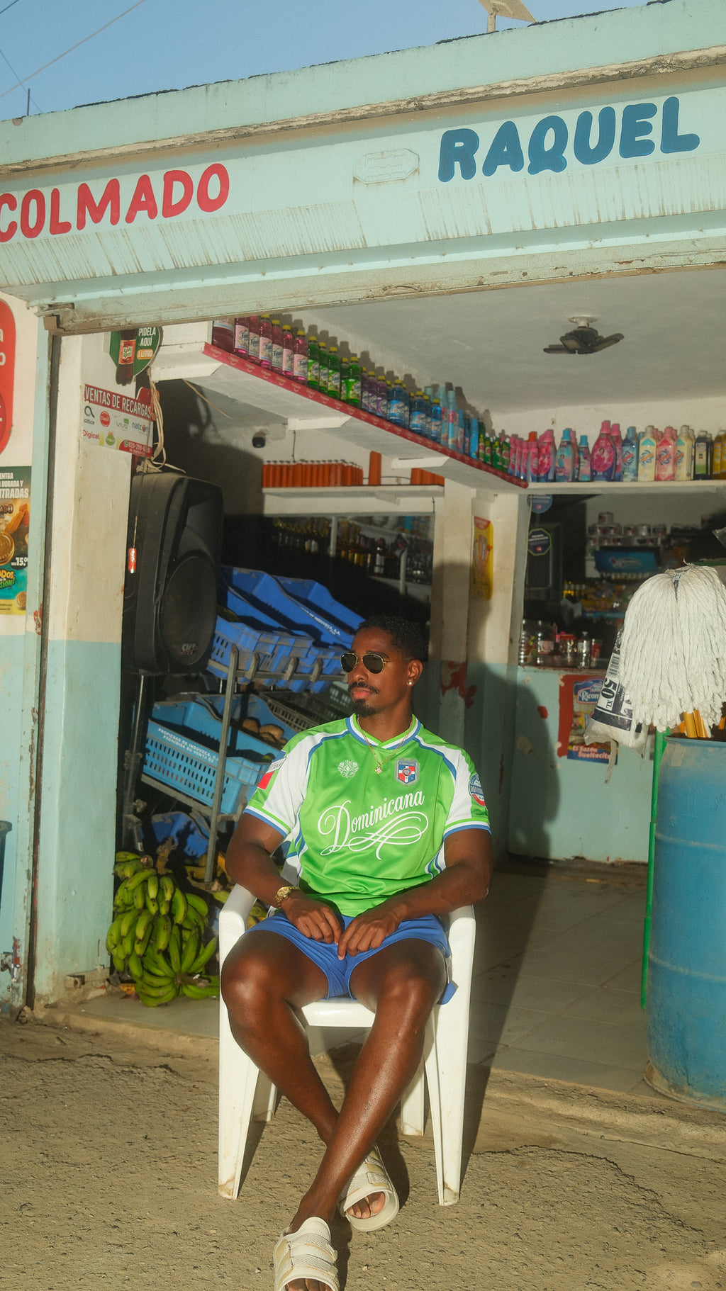 Dominican Republic Heritage Futbol Jersey (Platano) *PRE ORDER 6 WEEKS
