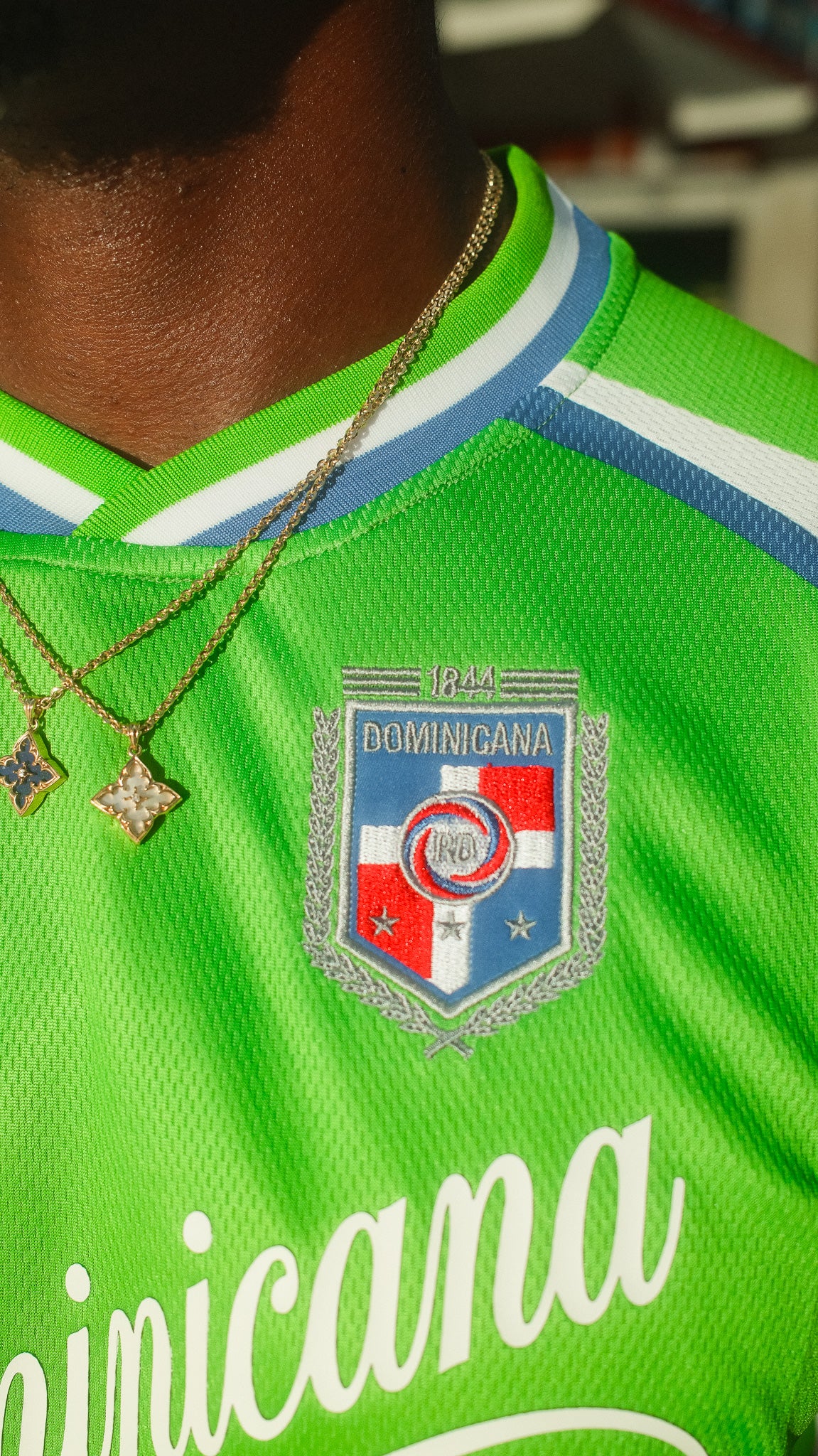 Dominican Republic Heritage Futbol Jersey (Platano) *PRE ORDER 6 WEEKS