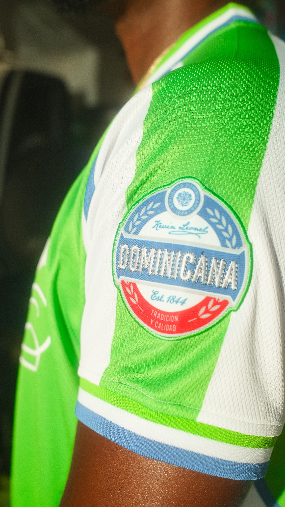 Dominican Republic Heritage Futbol Jersey (Platano) *PRE ORDER 6 WEEKS