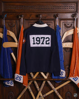 New York Islanders Primary Rugby Button Down Shirt — Navy