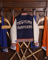 New York Islanders Alternate Varsity Jacket — Navy & White