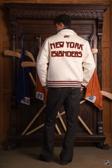 Full back view on second model