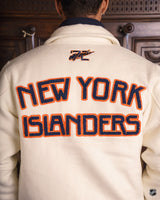 New York Islanders back embroidery close-up