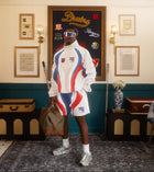 Kevin Leonel windbreaker collection — lifestyle campaign photograph