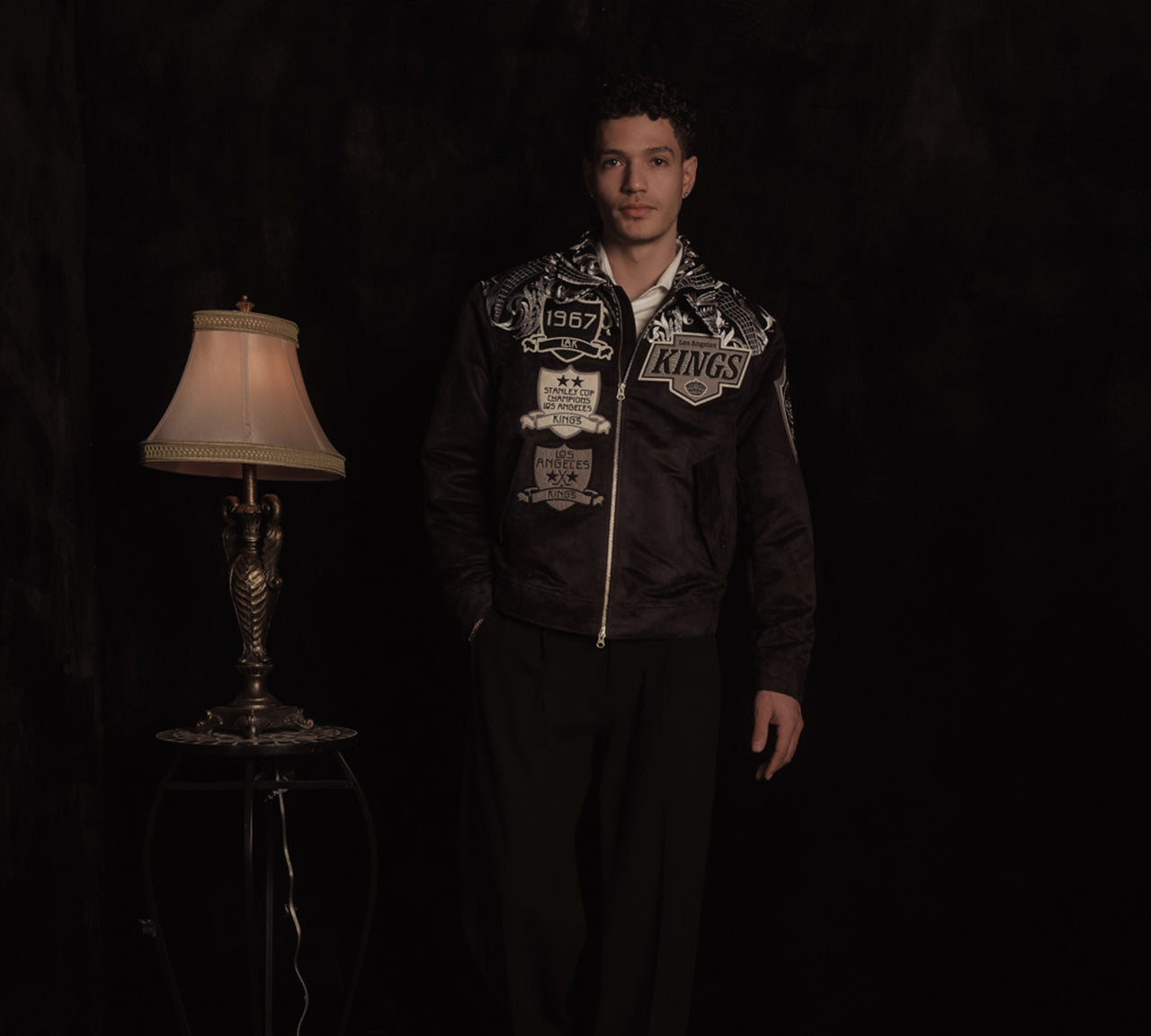 LA Kings Suede Jacket
