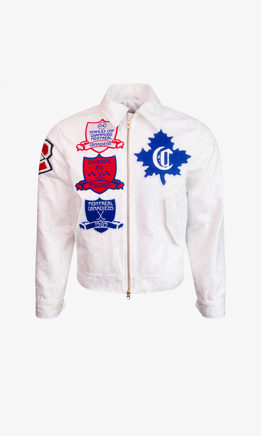 Montreal Canadiens Paisley Jacket – Kevin Leonel Montreal Canadiens Paisley Jacket – Kevin Leonel