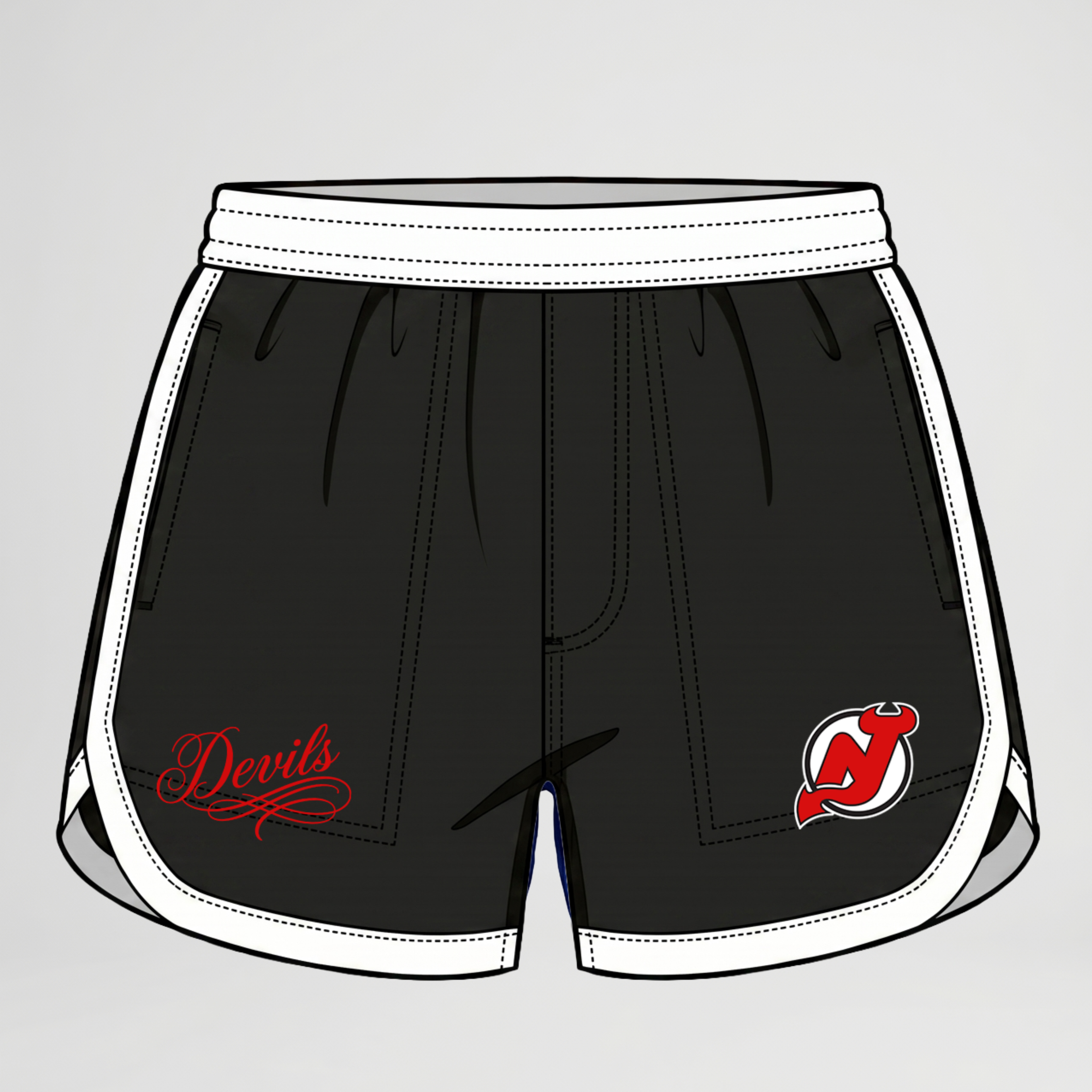 New Jersey Devils Gym Shorts
