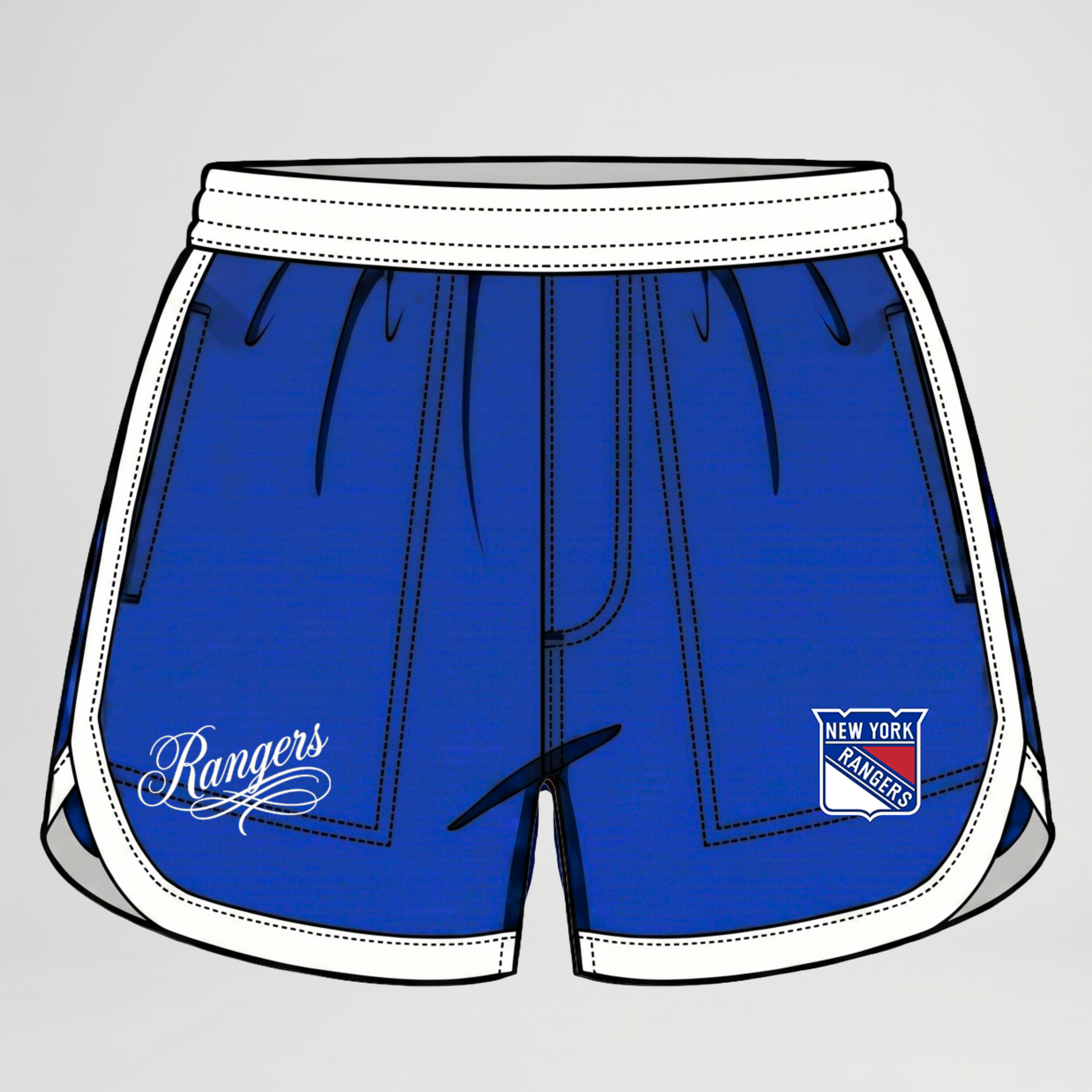 New York Rangers Gym Shorts