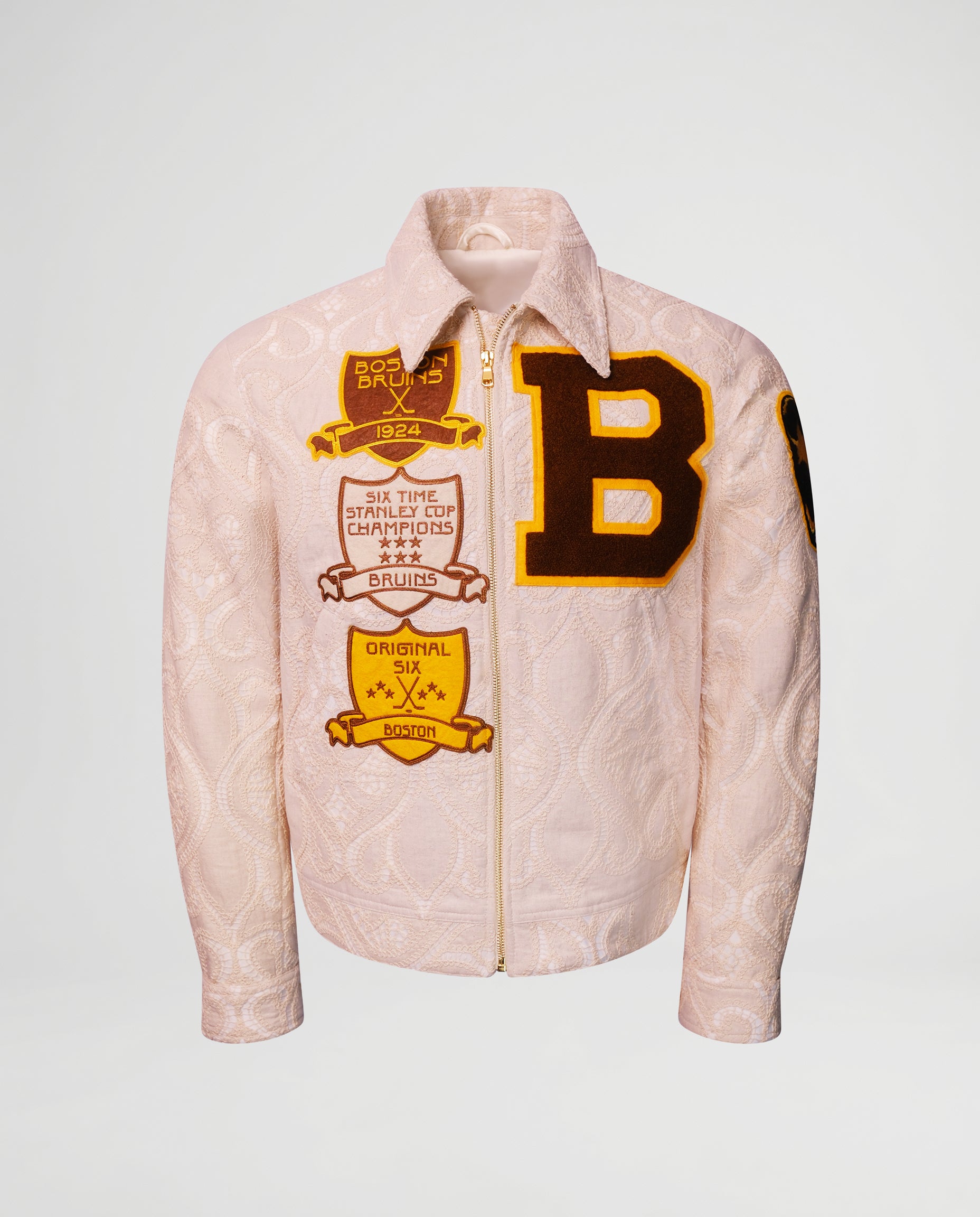 Boston Bruins Crochet Jacket