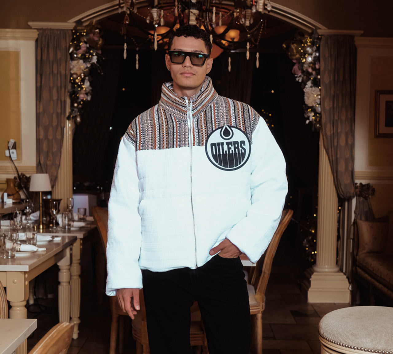 Edmonton Oilers Puffer Jacket