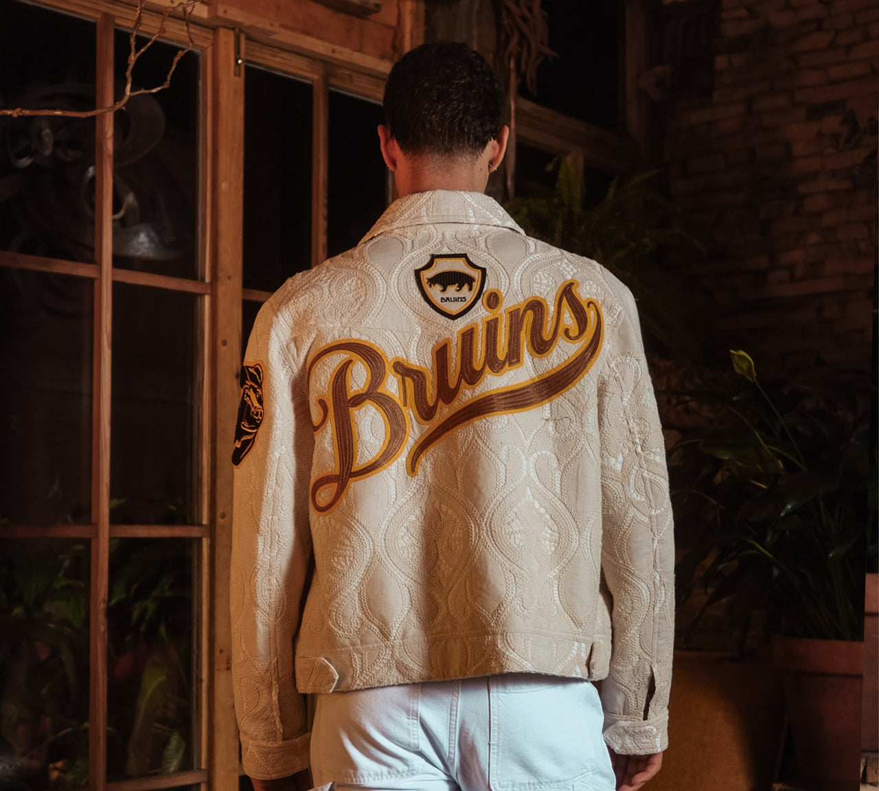 Boston Bruins Crochet Jacket