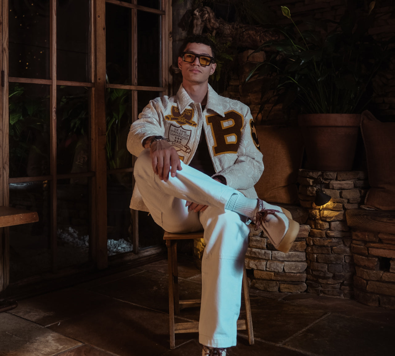 Boston Bruins Crochet Jacket