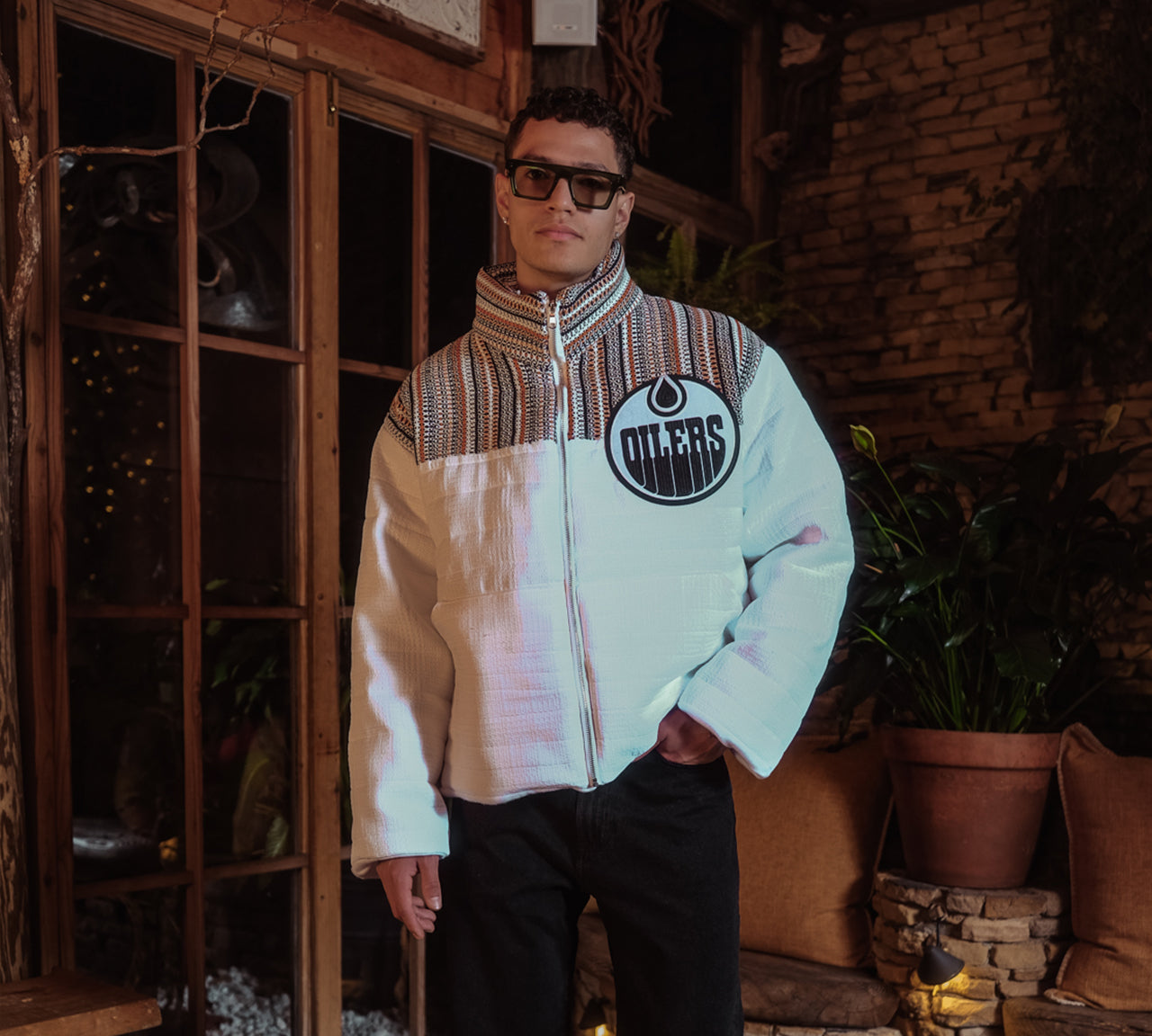 Edmonton Oilers Puffer Jacket