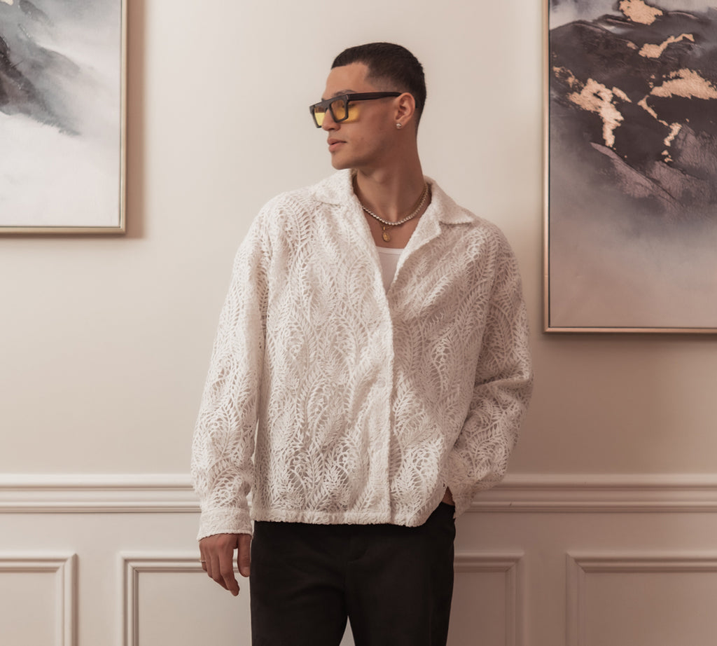 Leaves Lace Shirt