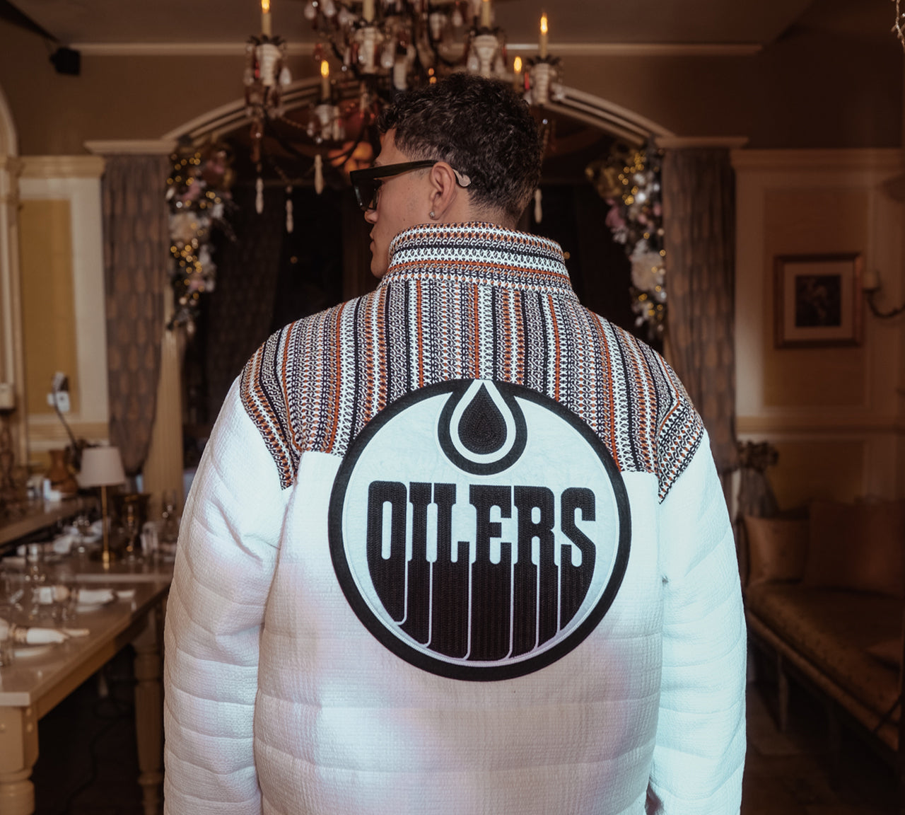 Edmonton Oilers Puffer Jacket