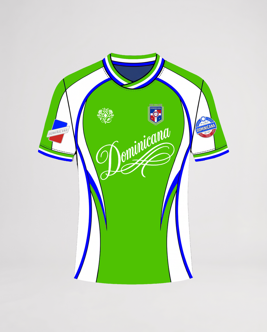 Dominican Republic Heritage Futbol Jersey (Platano) *PRE ORDER 6 WEEKS