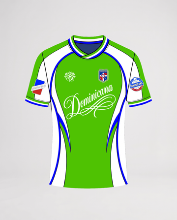 Dominican Republic Heritage Futbol Jersey (Platano) *PRE ORDER 6 WEEKS