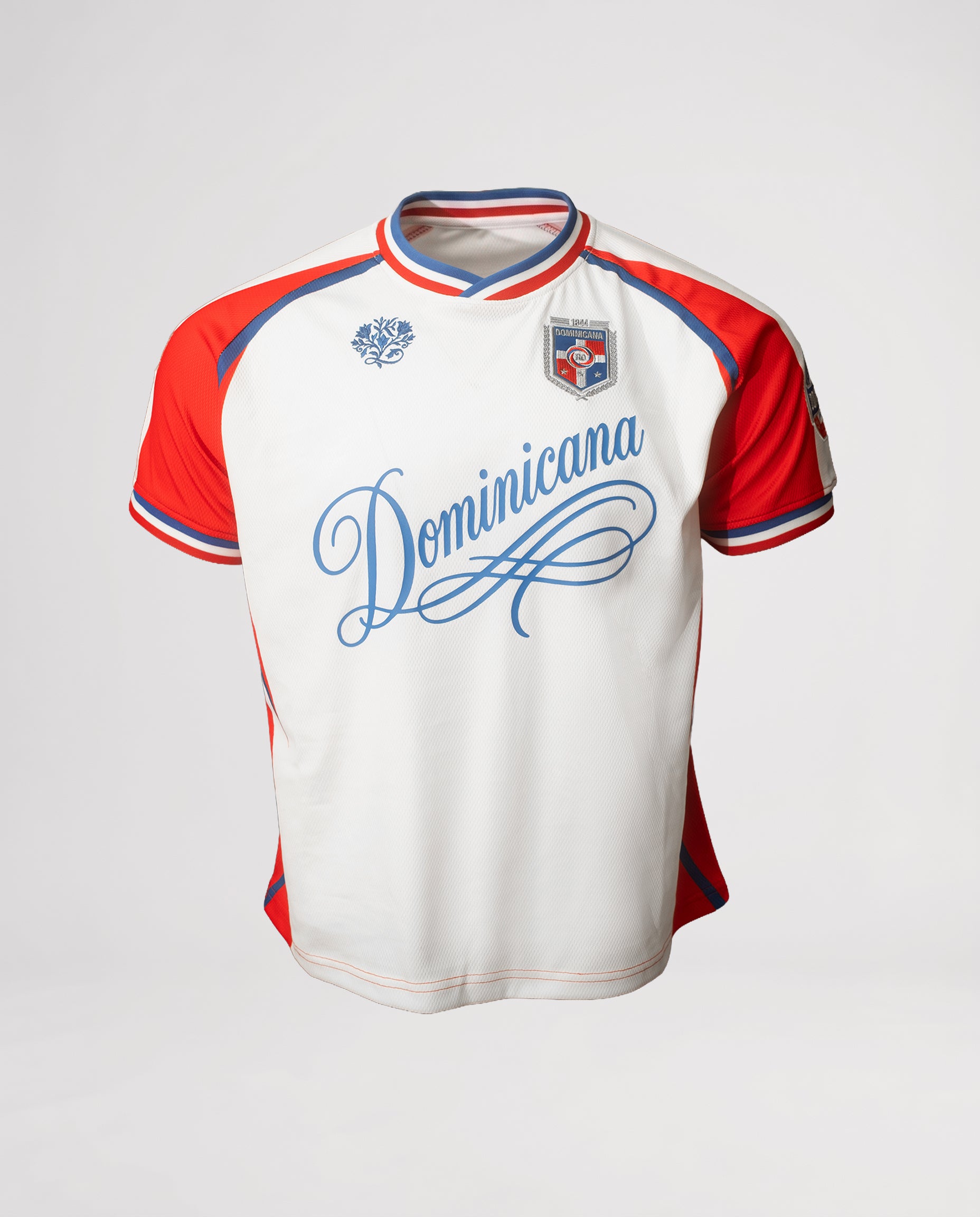 Dominican Republic Heritage Futbol Jersey (White)